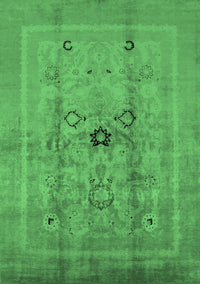 Oriental Emerald Green Industrial Rug, urb3112emgrn