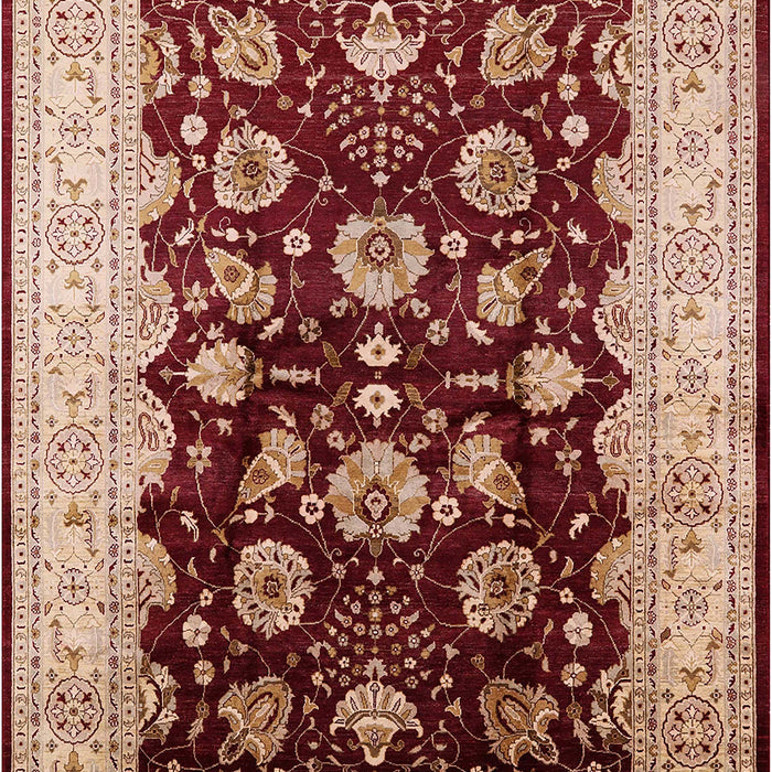 Machine Washable Industrial Modern Light Salmon Pink Rug, wshurb3113