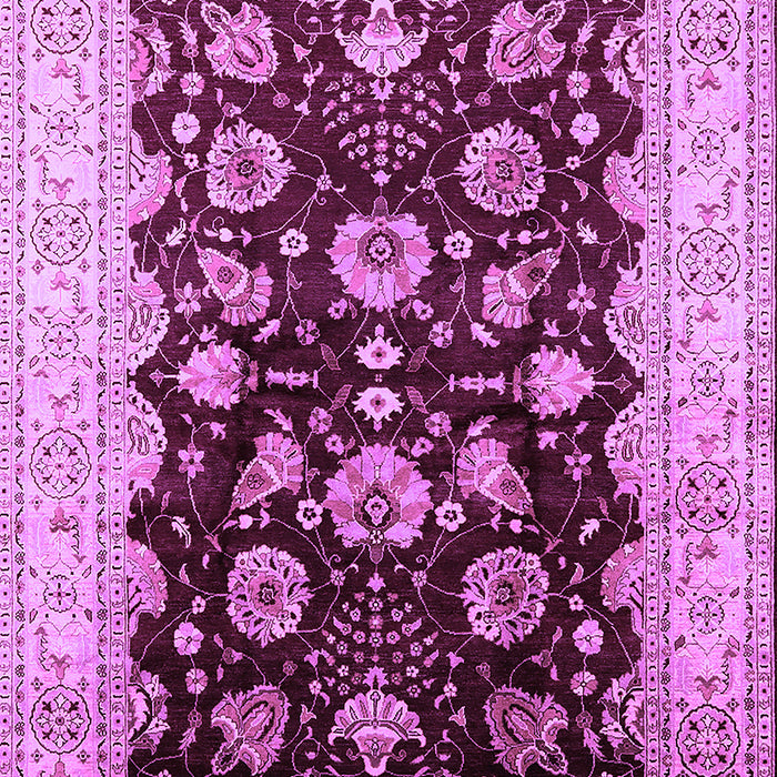 Machine Washable Oriental Purple Industrial Area Rugs, wshurb3113pur