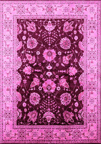 Oriental Pink Industrial Rug, urb3113pnk