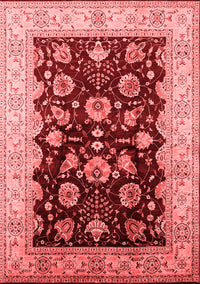 Oriental Red Industrial Rug, urb3113red