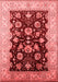 Oriental Red Industrial Area Rugs