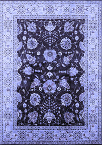 Oriental Blue Industrial Rug, urb3113blu