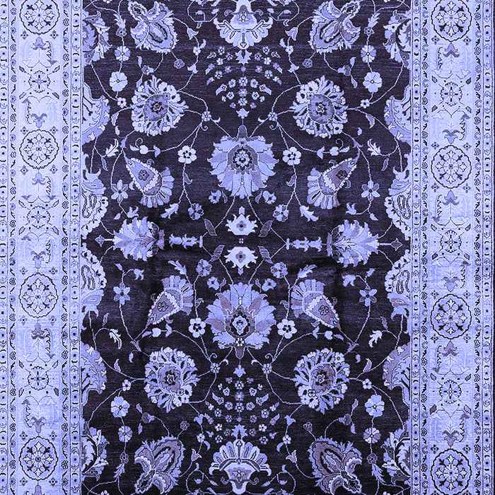 Oriental Blue Industrial Rug, urb3113blu