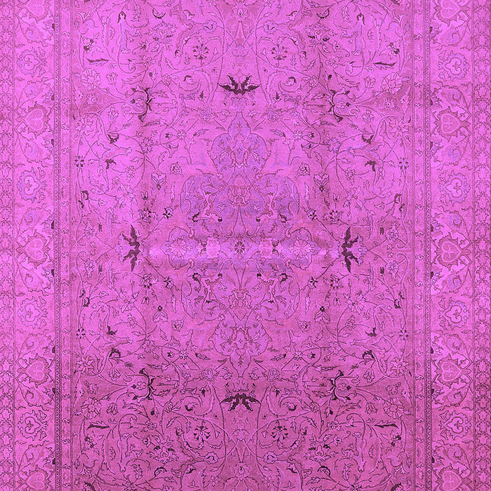 Machine Washable Oriental Purple Industrial Area Rugs, wshurb3114pur