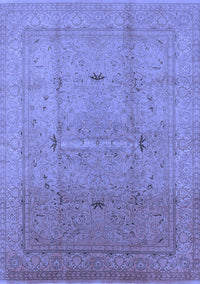 Oriental Blue Industrial Rug, urb3114blu