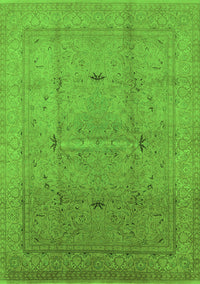 Oriental Green Industrial Rug, urb3114grn