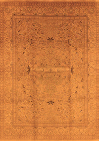 Oriental Orange Industrial Rug, urb3114org