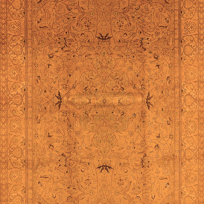 Oriental Orange Industrial Rug, urb3114org
