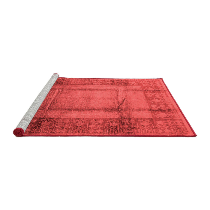 Industrial Red Washable Rugs