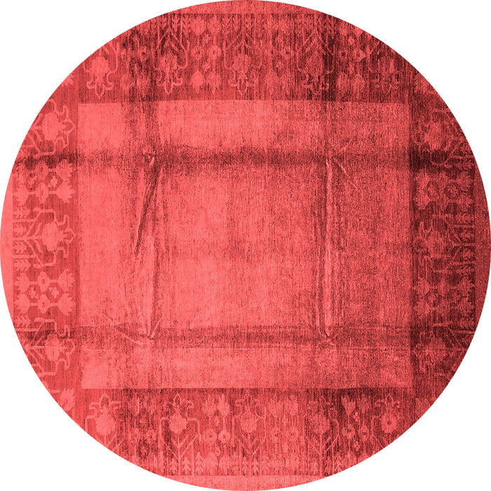 Machine Washable Oriental Red Industrial Rug, wshurb3115red
