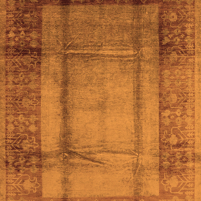Oriental Orange Industrial Rug, urb3115org