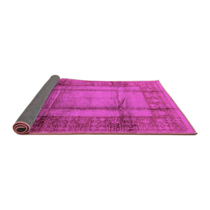 Sideview of Oriental Pink Industrial Rug, urb3115pnk