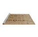 Sideview of Machine Washable Industrial Modern Light Brown Rug, wshurb3116