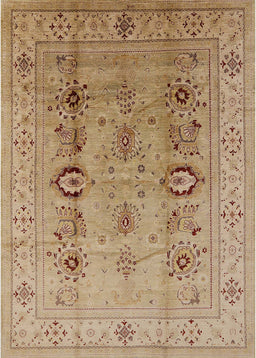 Machine Washable Industrial Modern Light Brown Rug, wshurb3116