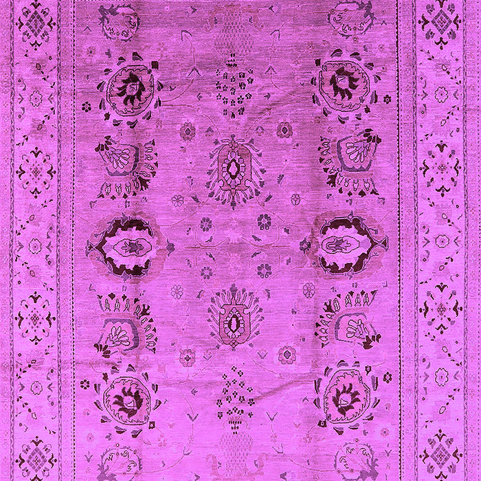 Machine Washable Oriental Purple Industrial Area Rugs, wshurb3116pur