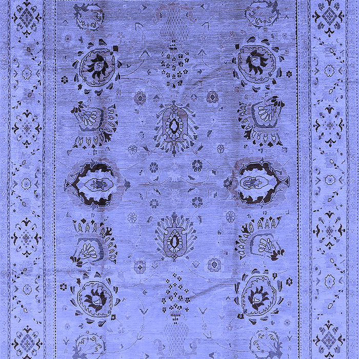 Oriental Blue Industrial Rug, urb3116blu