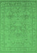 Oriental Emerald Green Industrial Rug, urb3117emgrn