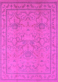 Oriental Pink Industrial Rug, urb3117pnk