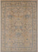 Mid-Century Modern Dark Almond Brown Oriental Rug, urb3117