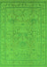 Oriental Green Industrial Rug, urb3117grn