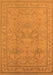 Oriental Orange Industrial Rug, urb3117org