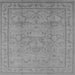 Square Oriental Gray Industrial Rug, urb3117gry