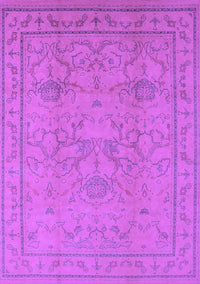 Oriental Purple Industrial Rug, urb3117pur