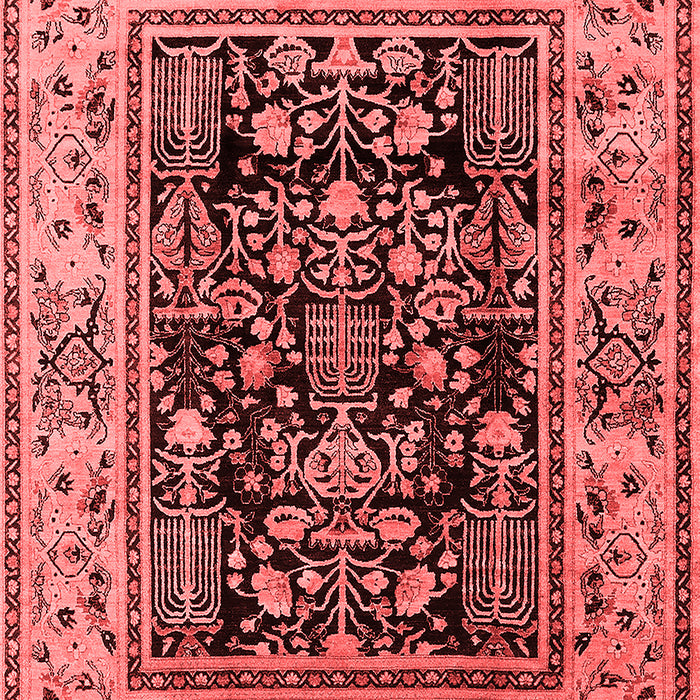 Oriental Red Industrial Area Rugs