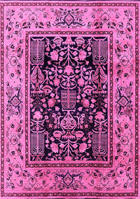 Oriental Pink Industrial Rug, urb3118pnk