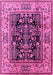 Oriental Pink Industrial Rug, urb3118pnk