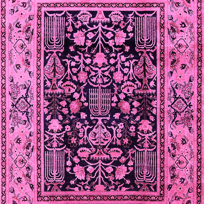 Oriental Pink Industrial Rug, urb3118pnk