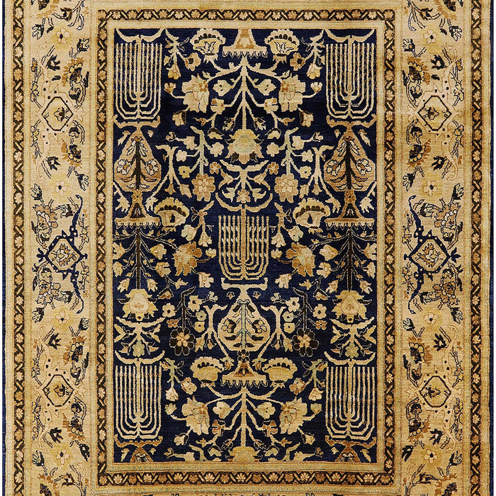 Mid-Century Modern Bakers Brown Oriental Rug, urb3118