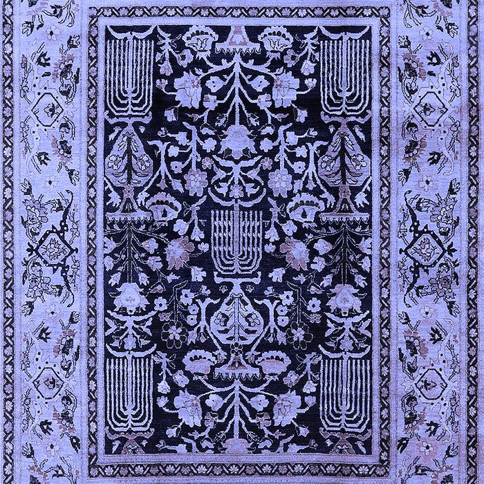 Oriental Blue Industrial Rug, urb3118blu