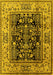 Oriental Yellow Industrial Rug, urb3118yw