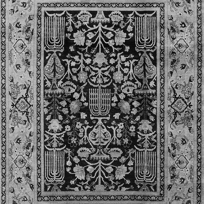 Oriental Gray Industrial Rug, urb3118gry