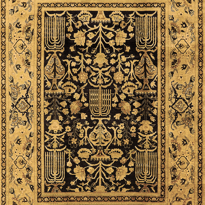Oriental Brown Industrial Rug, urb3118brn
