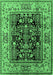 Oriental Emerald Green Industrial Rug, urb3118emgrn