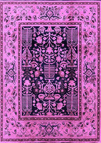 Oriental Purple Industrial Rug, urb3118pur