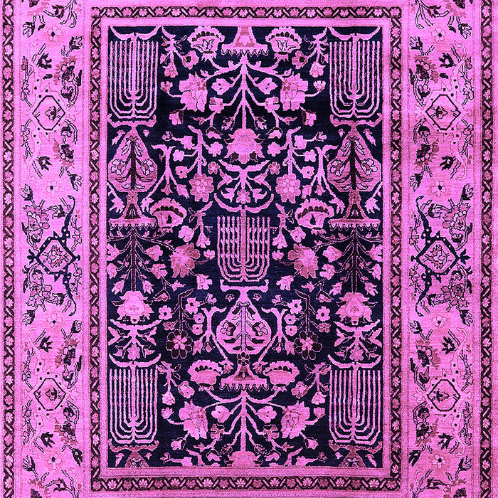 Oriental Purple Industrial Rug, urb3118pur
