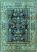 Oriental Light Blue Industrial Rug, urb3118lblu