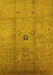 Oriental Yellow Industrial Rug, urb3119yw