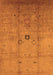 Oriental Orange Industrial Rug, urb3119org