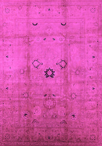 Oriental Pink Industrial Rug, urb3119pnk