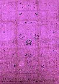 Oriental Purple Industrial Rug, urb3119pur