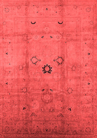 Oriental Red Industrial Rug, urb3119red