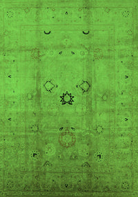 Oriental Green Industrial Rug, urb3119grn