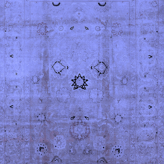 Oriental Blue Industrial Rug, urb3119blu