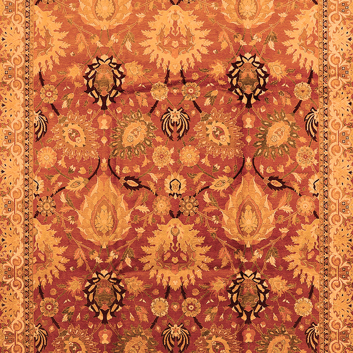 Oriental Orange Industrial Rug, urb3120org