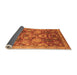 Sideview of Oriental Orange Industrial Rug, urb3120org